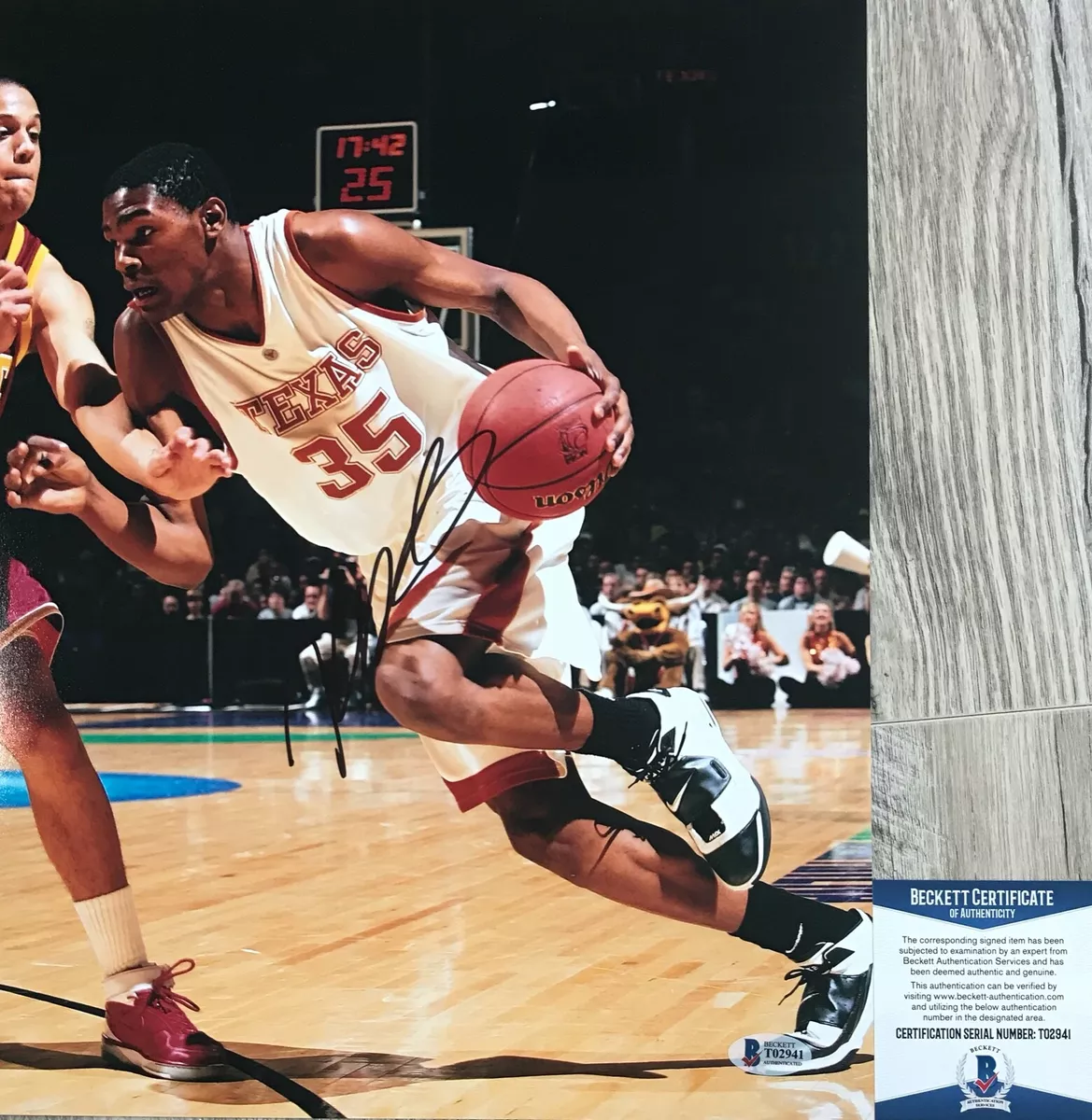 KEVIN DURANT SIGNED AUTOGRAPH 11x14 PHOTO TEXAS