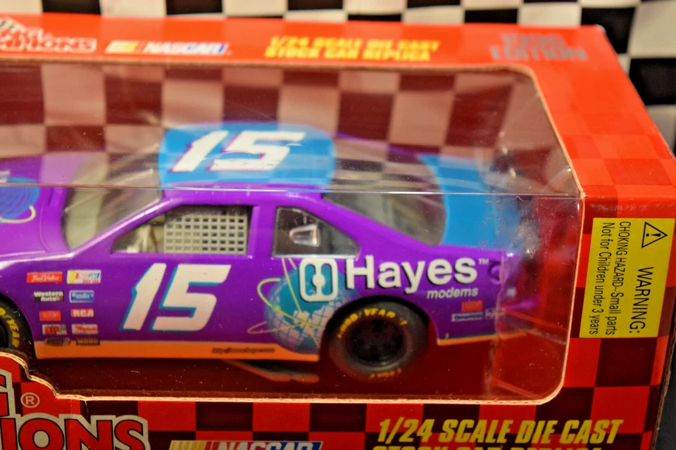 Racing Champions Wally Dallenbach #15 1996 Hayes módem Ford Thunderbird Foto 4 de 4