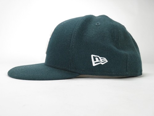 Michigan State Spartans New Era 59FIFTY Fitted Hat SZ 7 7/8 Green 100% Wool Cap - Picture 12 of 24