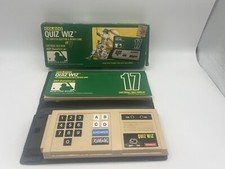 Vintage 1979 Electronic Game Coleco Quiz Wiz Computer Book 17 In BOX Read Desc