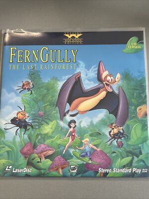 Fern Gully The Last Rainforest Laserdisc Widescreen