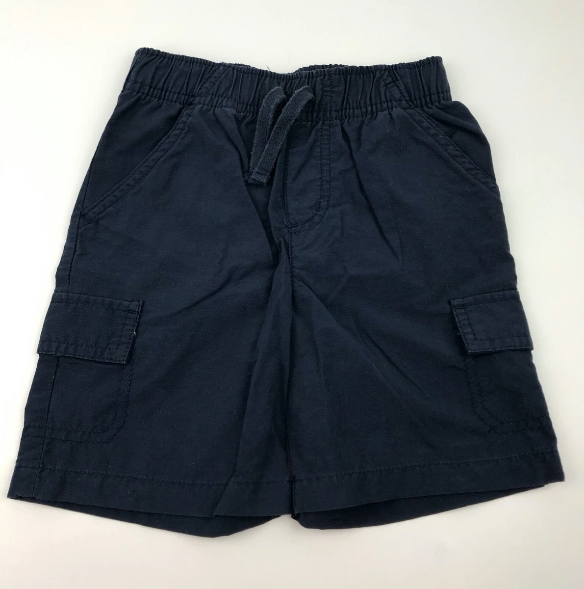 Boys navy blue cargo shorts sale