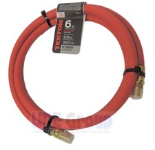 TEKTON 3/8" ID X 6' Hybrid Air Whip Lead In Jumper Hose 300 PSI USA Made 46133