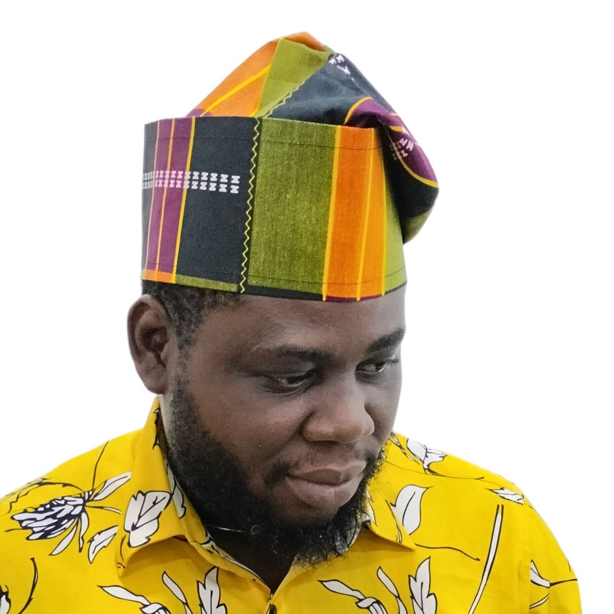 Traditional African men cap Exquisite African Velvet Caps for Weddings, Graduations & More main image 2