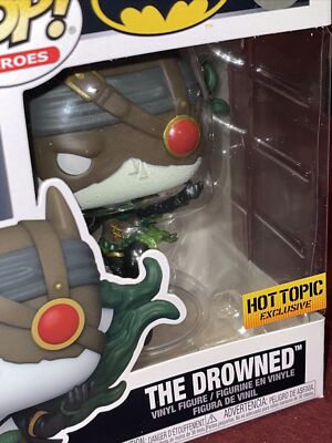 The Drowned #424 Hot Topic Exclusive Funko PoP! DC Batman *FREE PROTECTOR* C2