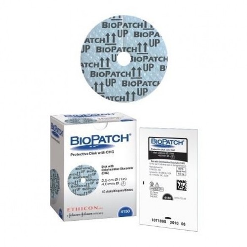 Buy 10x Biopatch Ethicon Protective Disk With Chg 2 5cm 4 0mm Sterile Latex Free Online In Indonesia 133390389386