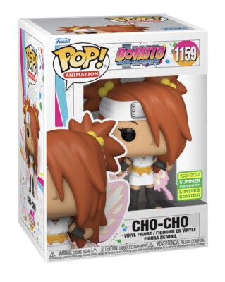 Funko Pop! Boruto Cho-Cho Butterfly 2022 SDCC Exclusive In Hand + Protector