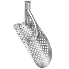 CKG Sand Scoop Metal Detector Stainless Shovel Beach Treasure Hunting Handle 