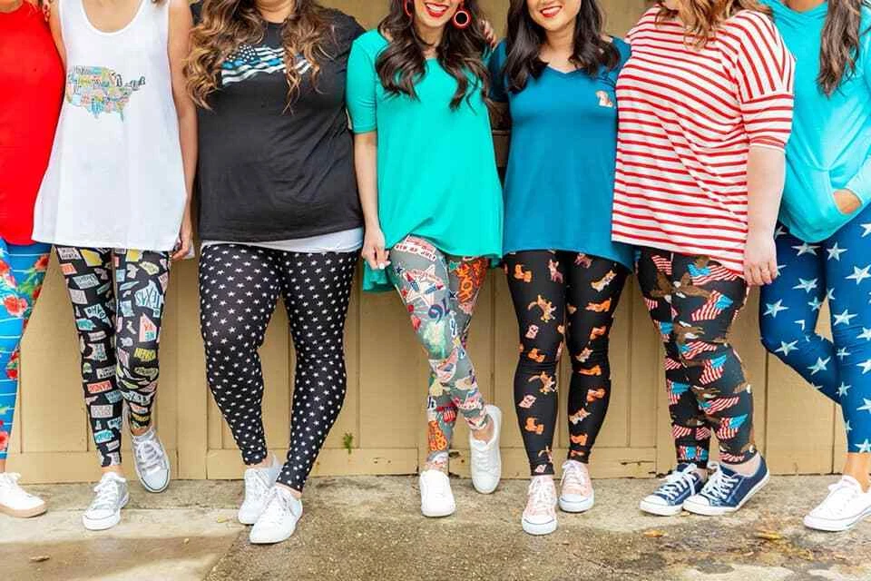 Lularoe christmas cactus leggings discount