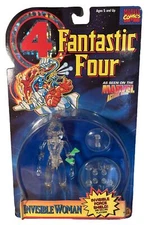 Marvel ToyBiz 1995 Invisible Woman Fantastic Four Action Figure, (B109)