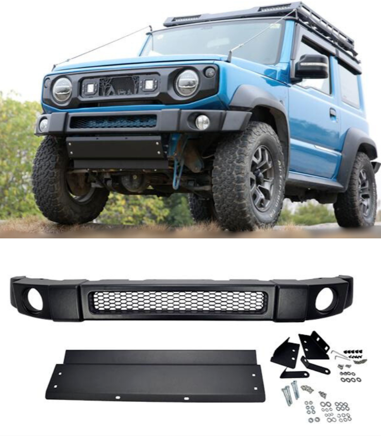 SPYCE J1106-BK ラゲッジネットキット JIMNY/SIERRA Front Half Short Bumper Skid Plate Exterior Parts for Suzuki Jimny