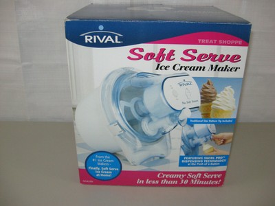 rival soft serve ice cream machine