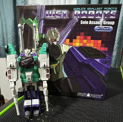 Justotoys G1 WST World Smallest Transformers Sixshot MIB - komplett