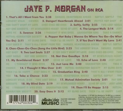 Jaye P. Morgan - Jaye P. Morgan On RCA (CD) - Pop Vocal | eBay