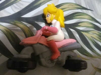 Nintendo Princess Peach On Motorcycle, Mario Toy | eBay