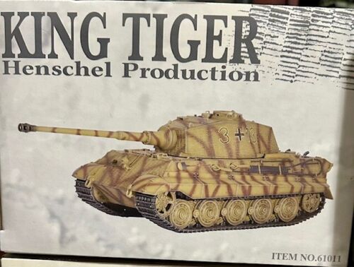 DRAGON ARMOR 1/35 BUILT King TIGER Henschel 1945 # 61011 VERY Rare NRFB