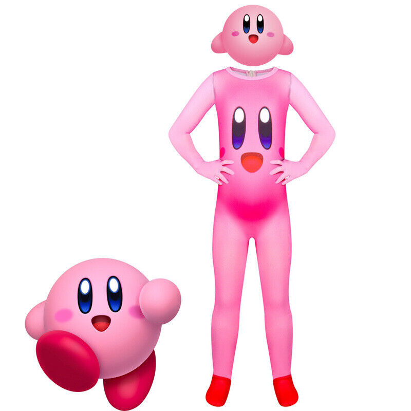 Disguise Kirby Inflatable Costume For Kids, Official Kirby Inflating  Jumpsuit And Fan Up To Kid's Medium : Clothing, Shoes & Jewelry 