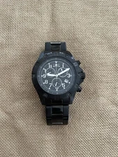 Invicta Black Chronograph/Date Specialty Collection 13623 w/ Oyster Flex Band