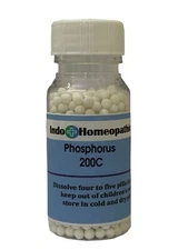 Phosphorus in 6C, 30C, 200C, 1M Homeopathic Medicine Remedies Free Shipping