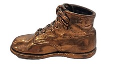 Vintage Copper Baby Shoe