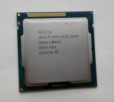 Original Intel Pentium G2030 (SR163) 3.0GHz Dual Core 3MB, LGA1155 CPU ...