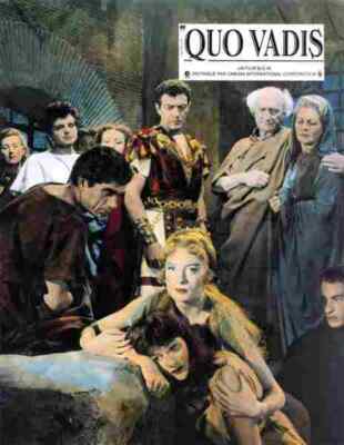 Quo Vadis 1951 18 Film A4 Poster Druck 10x8
