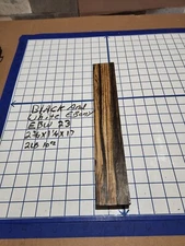 Black and White Ebony  Wood turning  blanks  2 3/4"x 1 1/4"x 17 " EBW23