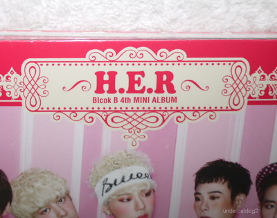 Block B Mini Album Vol. 4 H.E.R HER Taiwan Ltd CD+DVD | eBay
