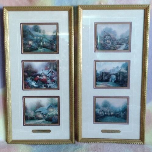 2 Thomas Kinkade Framed Prints- 'Cottage Memories' & 'Memories of England' - Picture 1 of 24