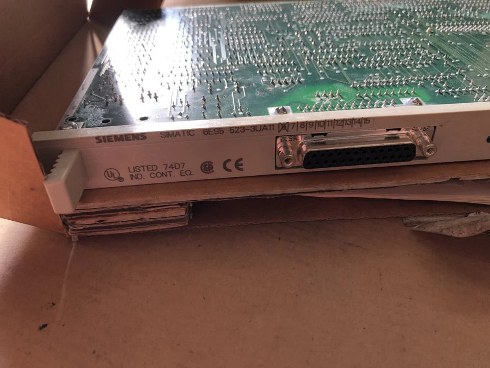 SIEMENS SIMATIC 6es5 523-3ua11 / modulo plc S5 PLC - CP 523 Communications p - Immagine 4 di 4