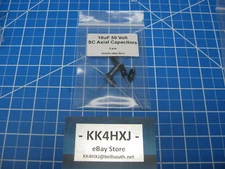 SC - GHA Series - Axial  Electrolytic Capacitors - 50v 10uF - 5 Pieces