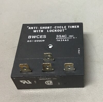 Solid State Advanced Controls TA24A5 Anti  Short Cycle Timer (b118)