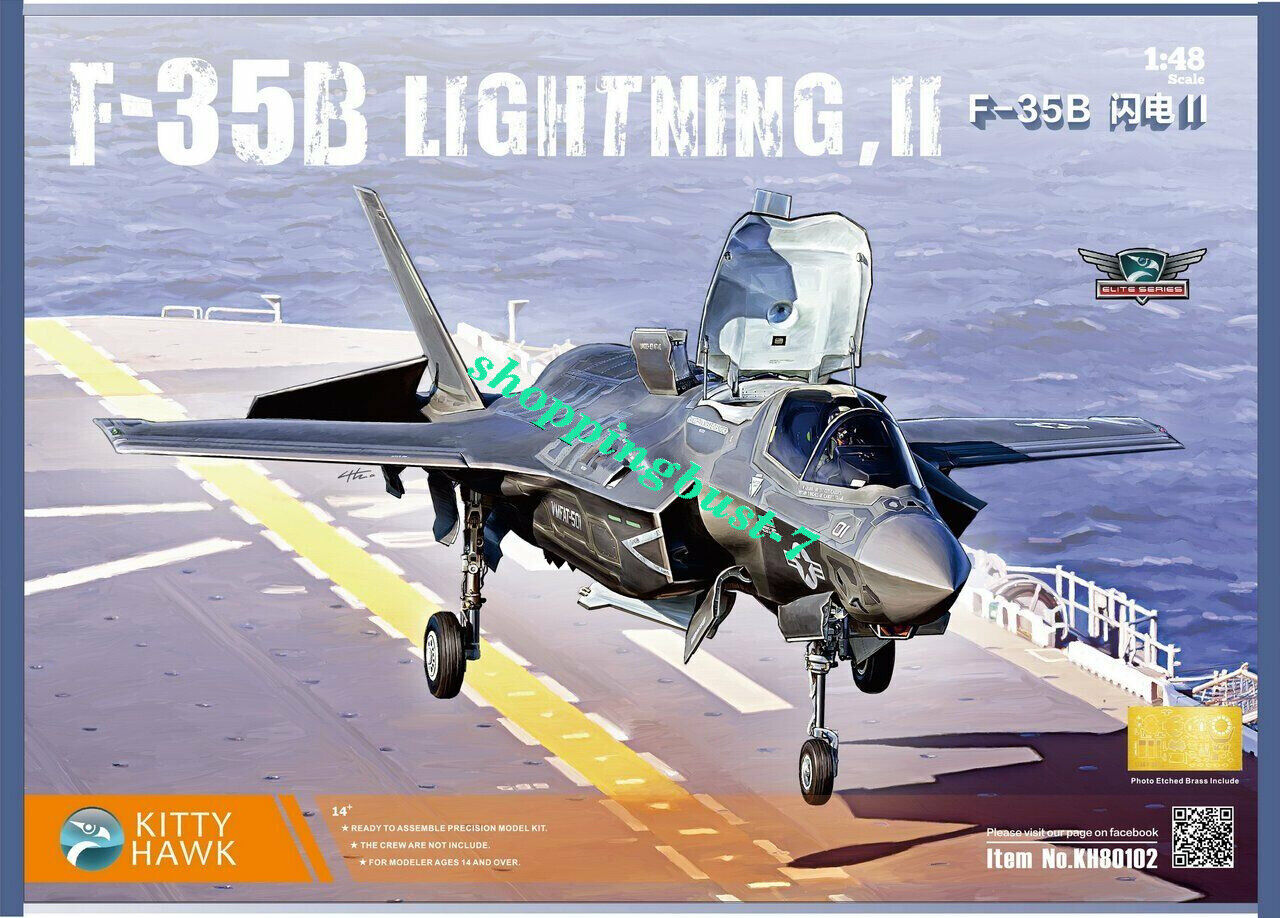 Kitty Hawk 80102 1/48 F-35B lighting II 3.0 version  Assembly model New Popularny zwykły sklep