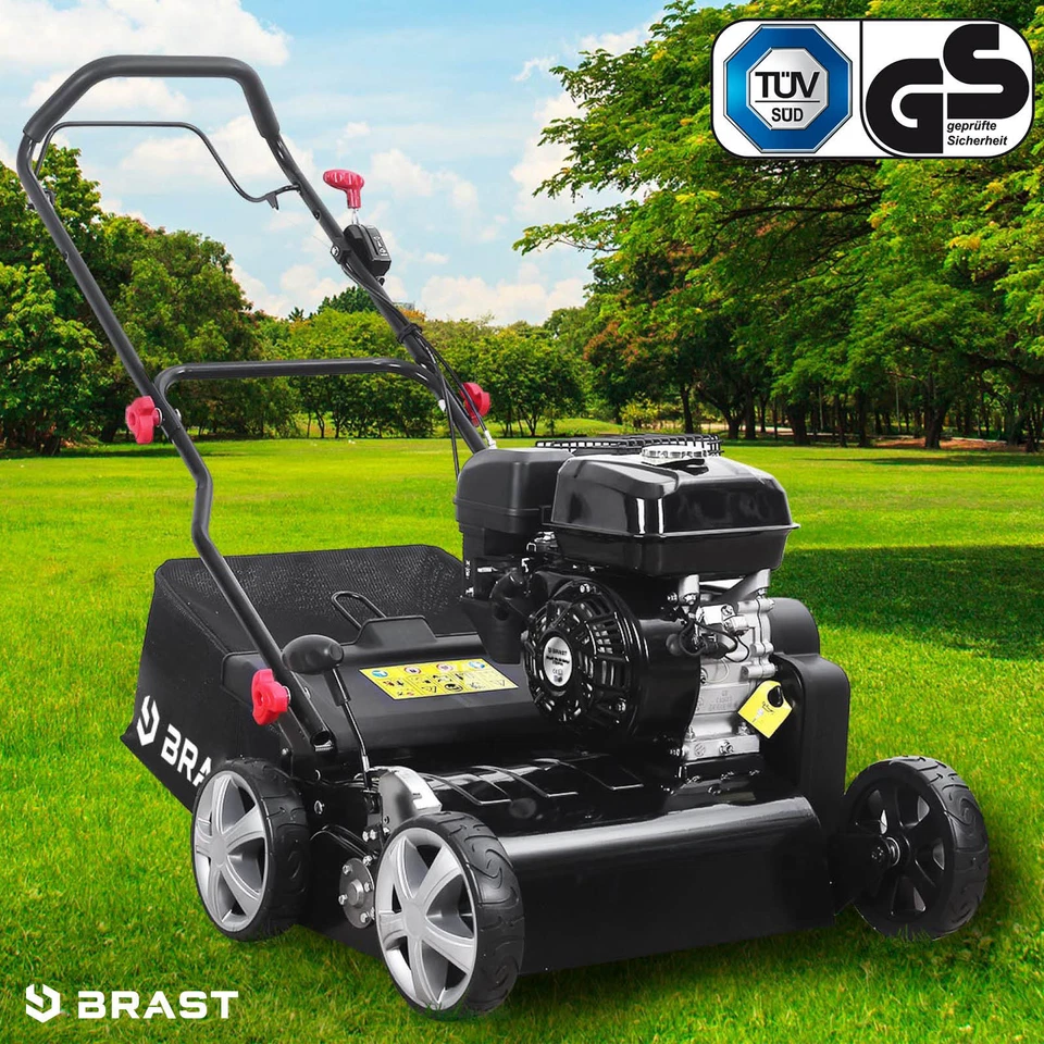 BRAST Vertikutierer Benzin 3,6kW(4,9PS) - 4,5kW(6,12PS) Rasenlüfter 196-212ccm - Bild 4 von 4