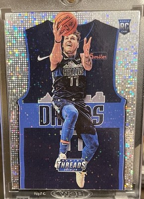 Luka Doncic 2018-19 Panini Threads - Dazzle #181 Rookie RC Mavericks !  