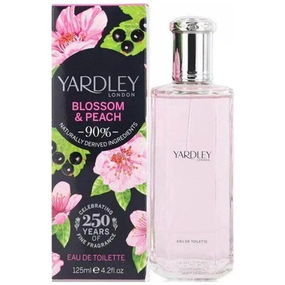 BLOSSOM & PEACH by Yardley London Perfume for Women EDT 4.2 oz New In Box