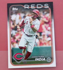 Topps 2024 Series 1 Jonathan India #177 Cincinnati Reds Base Set Baseball Card