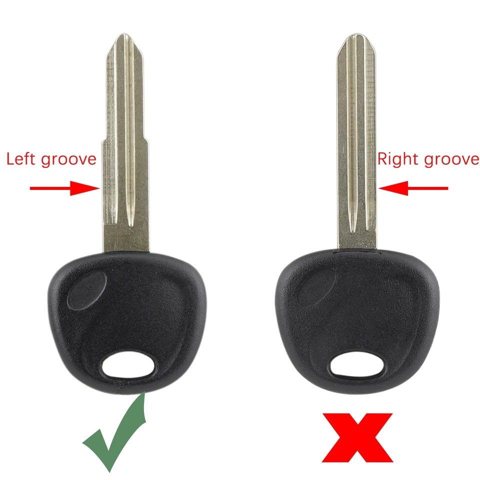 2 para 2007 2008 2009 2010 2011 Kia y Hyundai Accent Transponder Key Shell HY16-P Foto 2 de 4