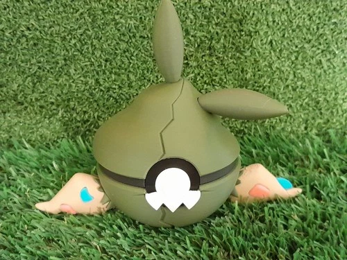 Pokemon TCG Inspired 3D Printed Trubbish Pokeball