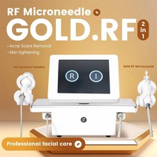 Gold Micro Beauty Machine Wrinkle Removal Skin Rejuvenation Acne Scar Removal US