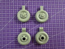 1/35 Scale Military Truck Resin Wheels Set 4pcs Spare & Drive Tires M54a2 Truck