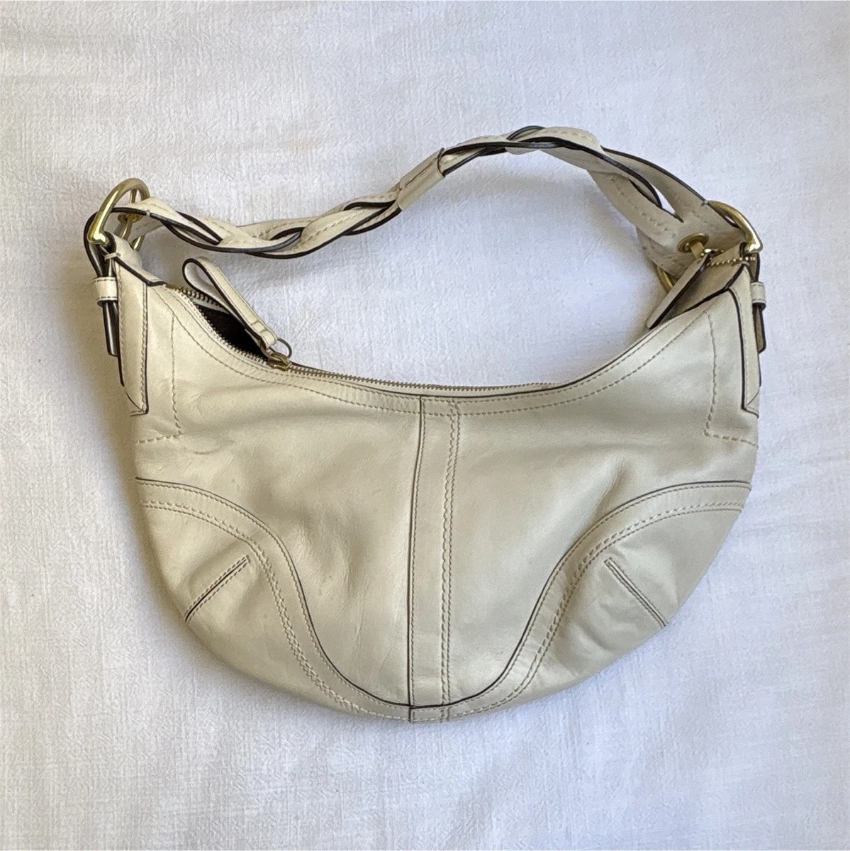 Coach Ivory Bags & Handbags for Women for sale | eBay