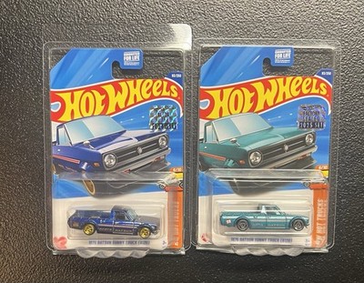 2025 Hot Wheels Super 1975 DATSUN SUNNY TRUCK + Mainline - Factory