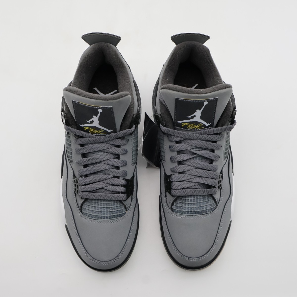 308497-007 Nike Air Jordan 4 Retro Cool Grey Chrome Dark Charcoal