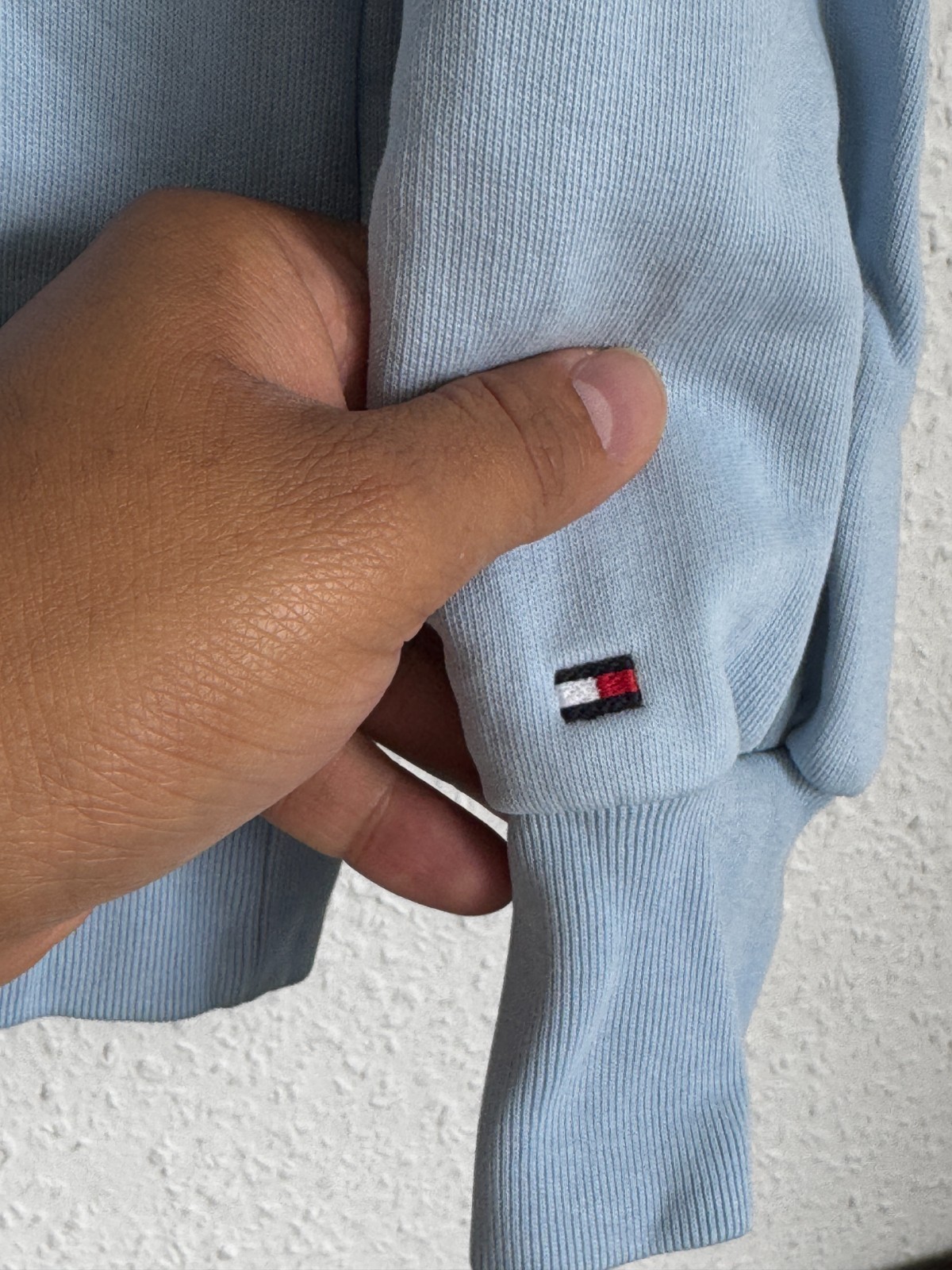 Tommy Hilfiger Heritage Logo Hoodie - Sky Blue image 8