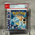 Pokemon Blue Version CIB Complete In Box Gameboy - Graded PSA 7.0 (9.2 Manual!)