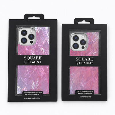 SQUARE by Flaunt Mother of Pearl with MagSafe Case - iPhone  16 Pro / 16 Pro Max