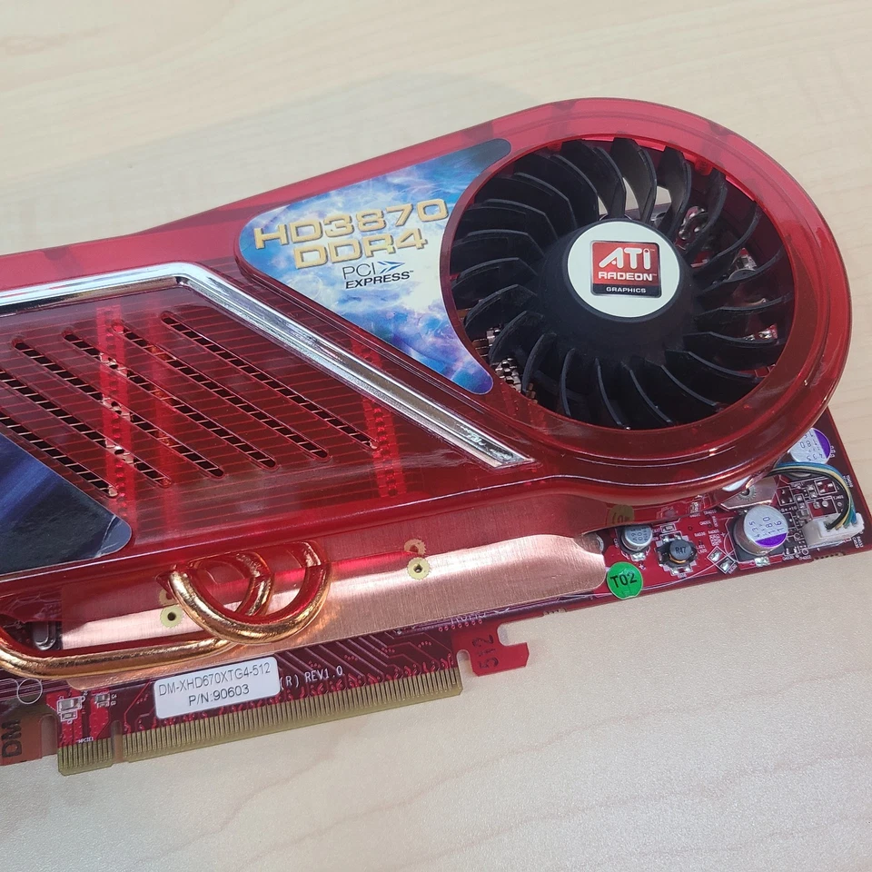 Diamond ATI Radeon HD 3870 512MB GDDR4 PCIe Video Graphics Card GPU - Image 2 of 4