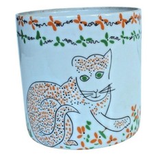 Cats Meow Taster Teller Sigma Ceramic Planter Pot Made in Japan