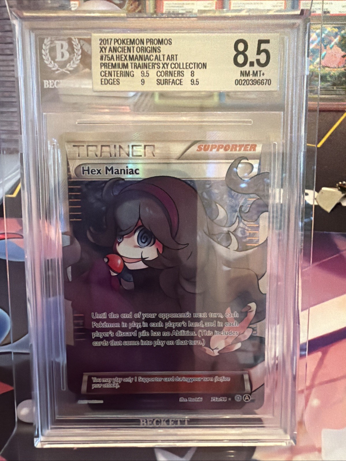 Hex Maniac 075A/098 Alternate Art Holo